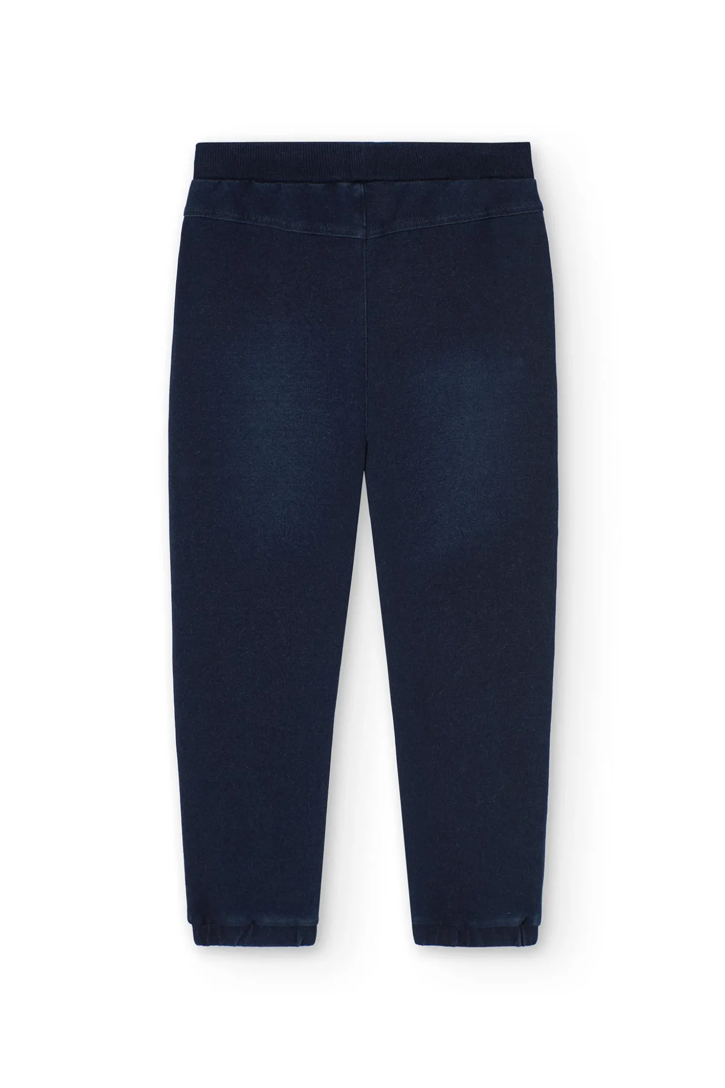 Pantalón felpa denim de niño -BCI
