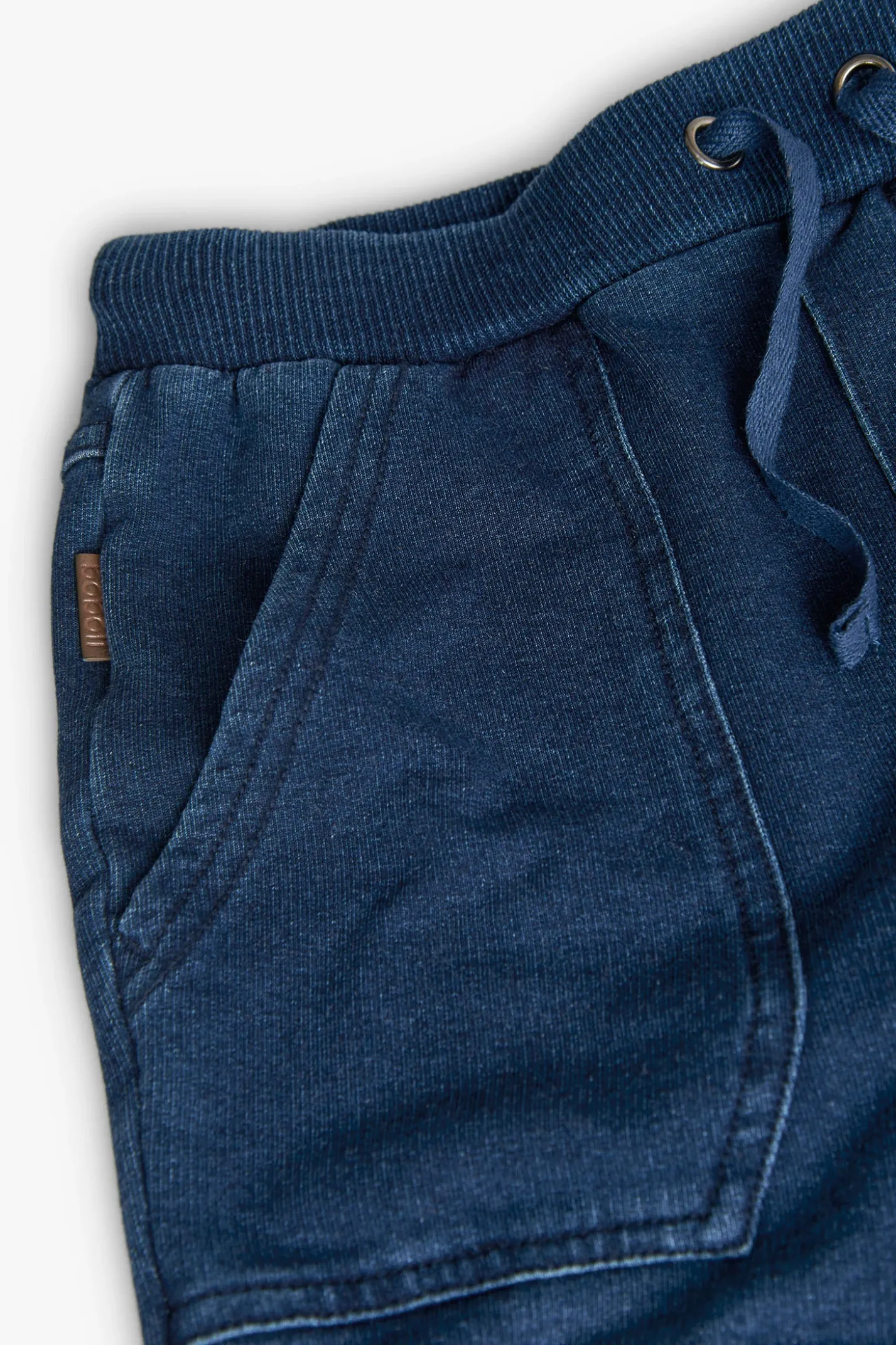Pantalón felpa denim de niño -BCI