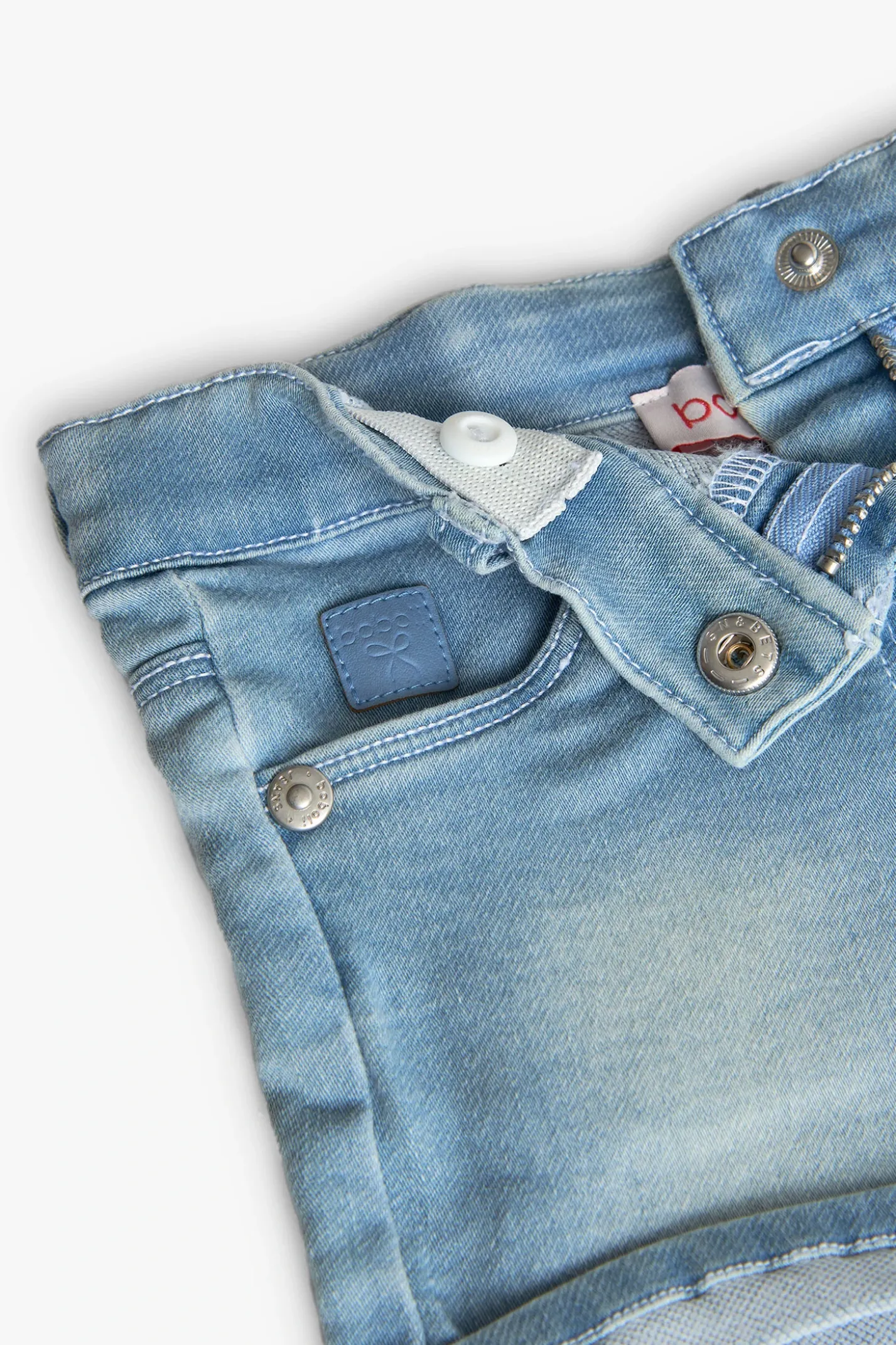 Pantaloncini in maglia per bambina in colore BLEACH