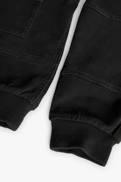 Pantalone in maglia per bambino di colore nero