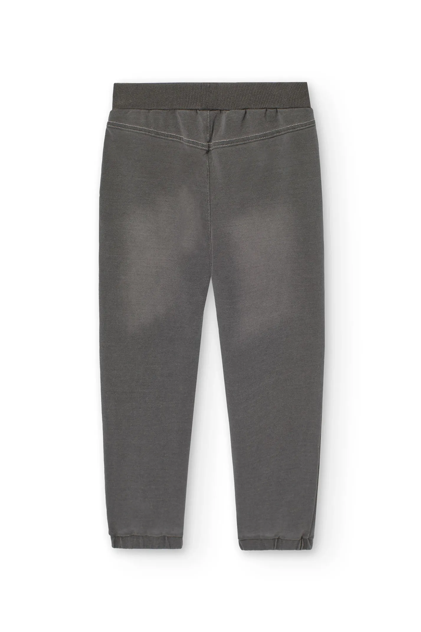 Pantaloni bambino in pile denim