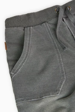 Pantaloni bambino in pile denim
