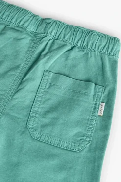 Pantaloni cargo elastici per bambino in colore verde