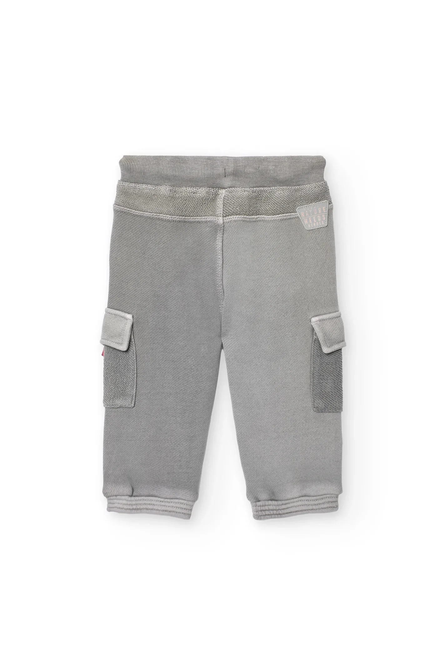 Pantaloni da jogging per bambino in colore grigio