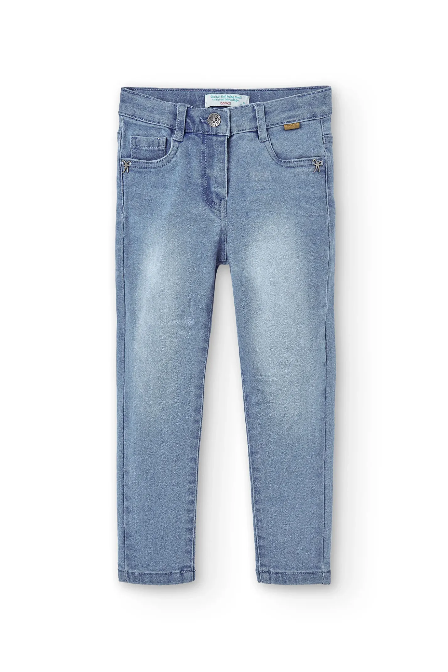 Pantaloni denim elastico per ragazza