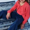 Pantaloni denim elastico per ragazza -BCI