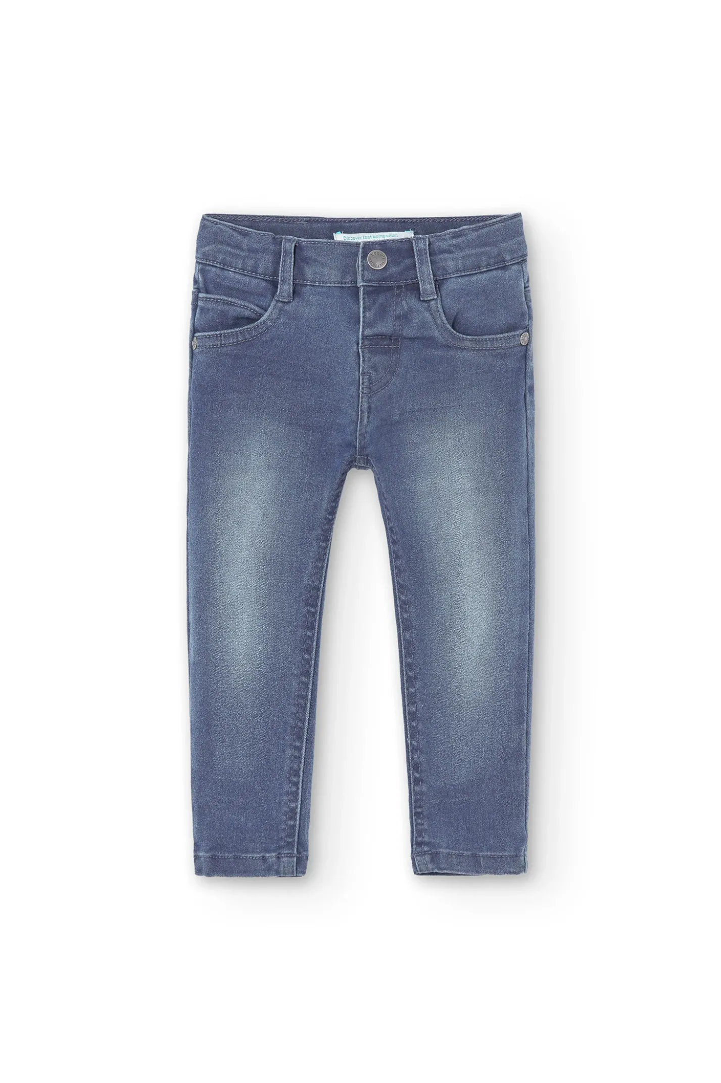 Pantaloni denim elastico per bimbo