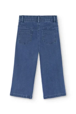 Pantaloni denim elastico per ragazza -BCI