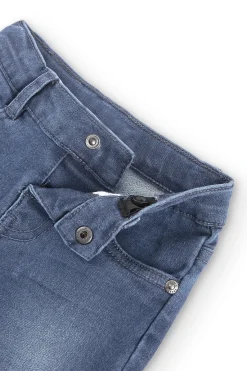 Pantaloni denim elastico per bimbo