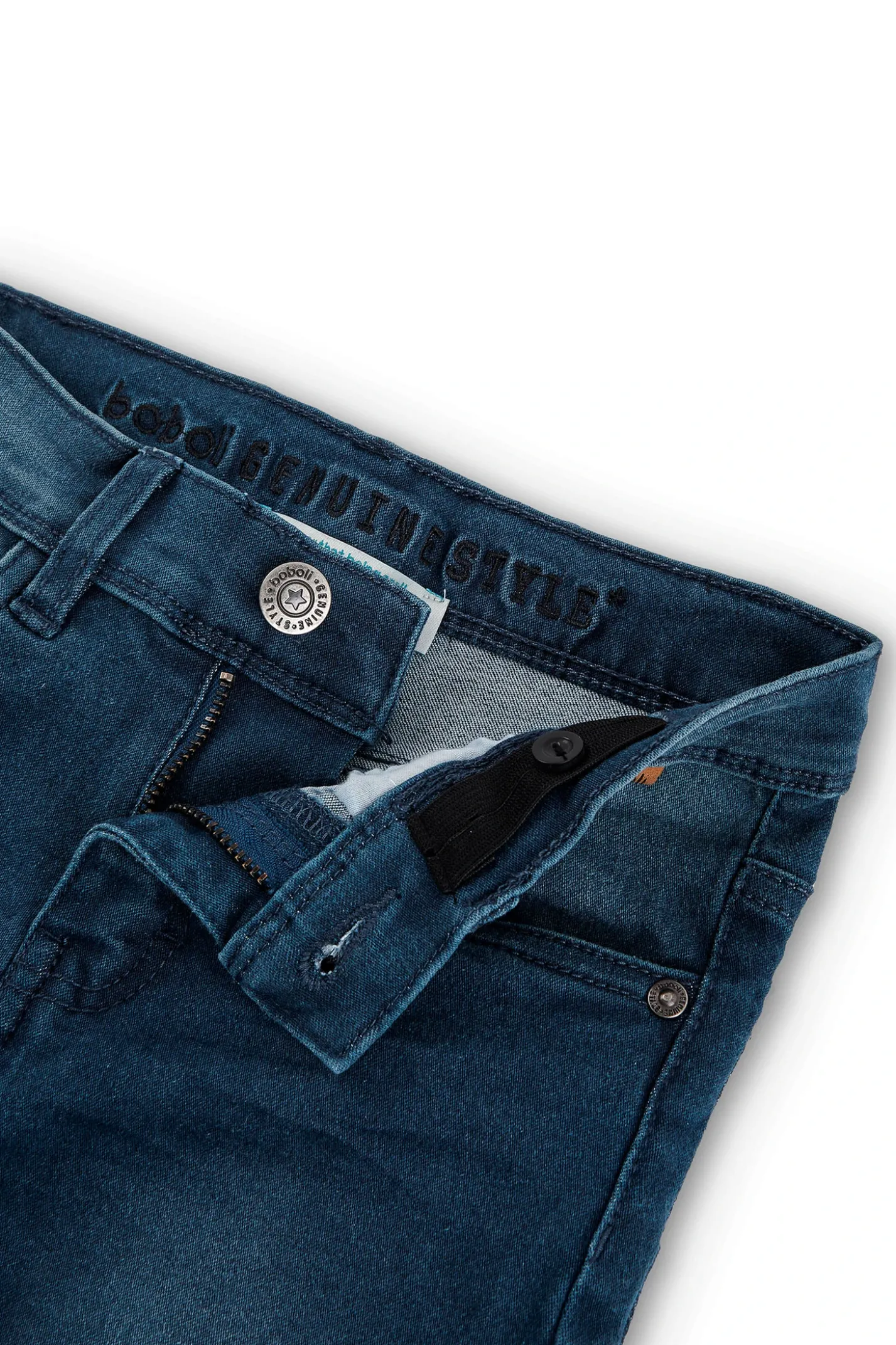 Pantaloni denim elastico per ragazzo