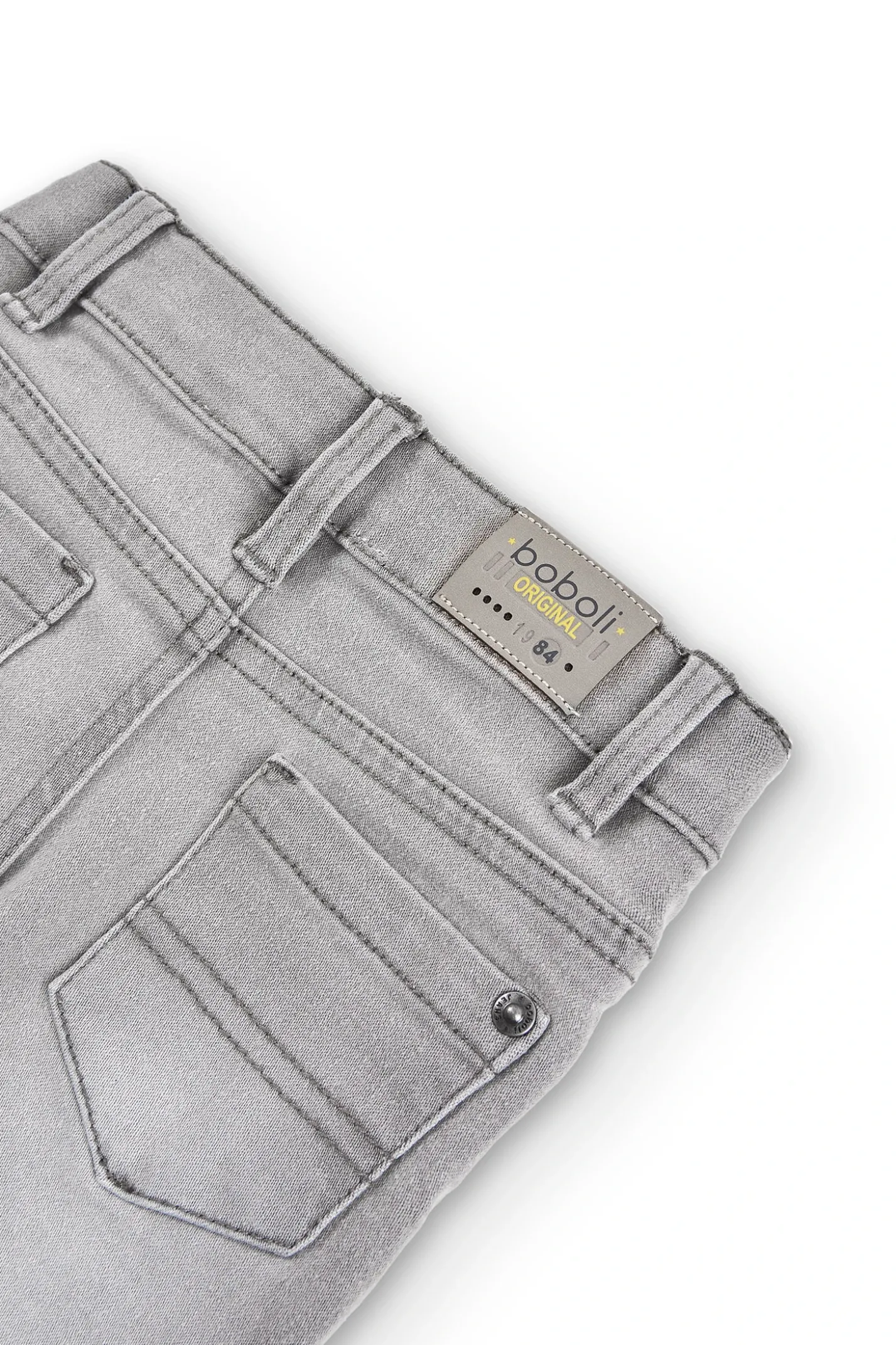 Pantaloni denim elastico per bimbo