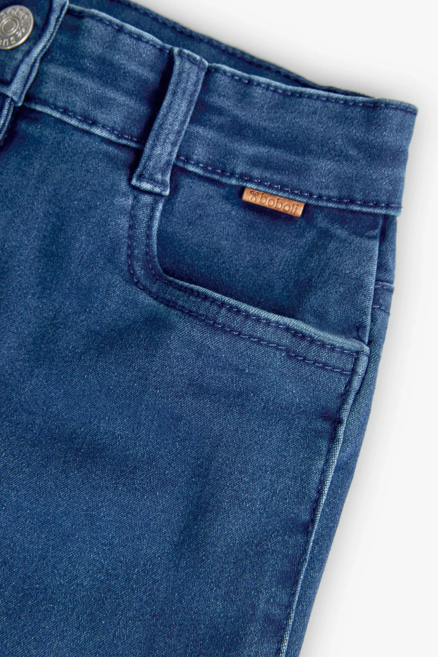 Pantaloni denim elastico per ragazza -BCI
