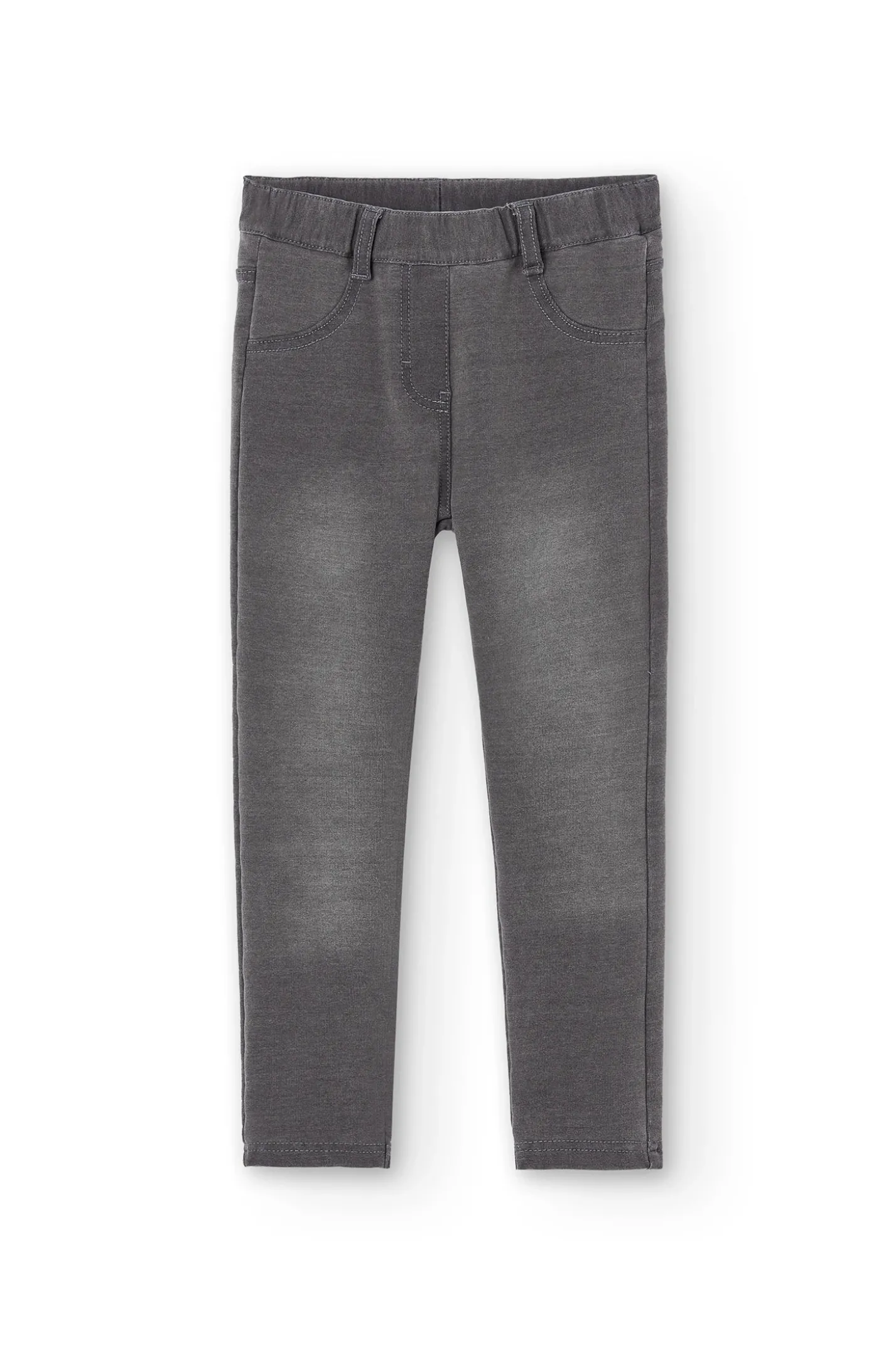 Pantaloni felpati denim per ragazza