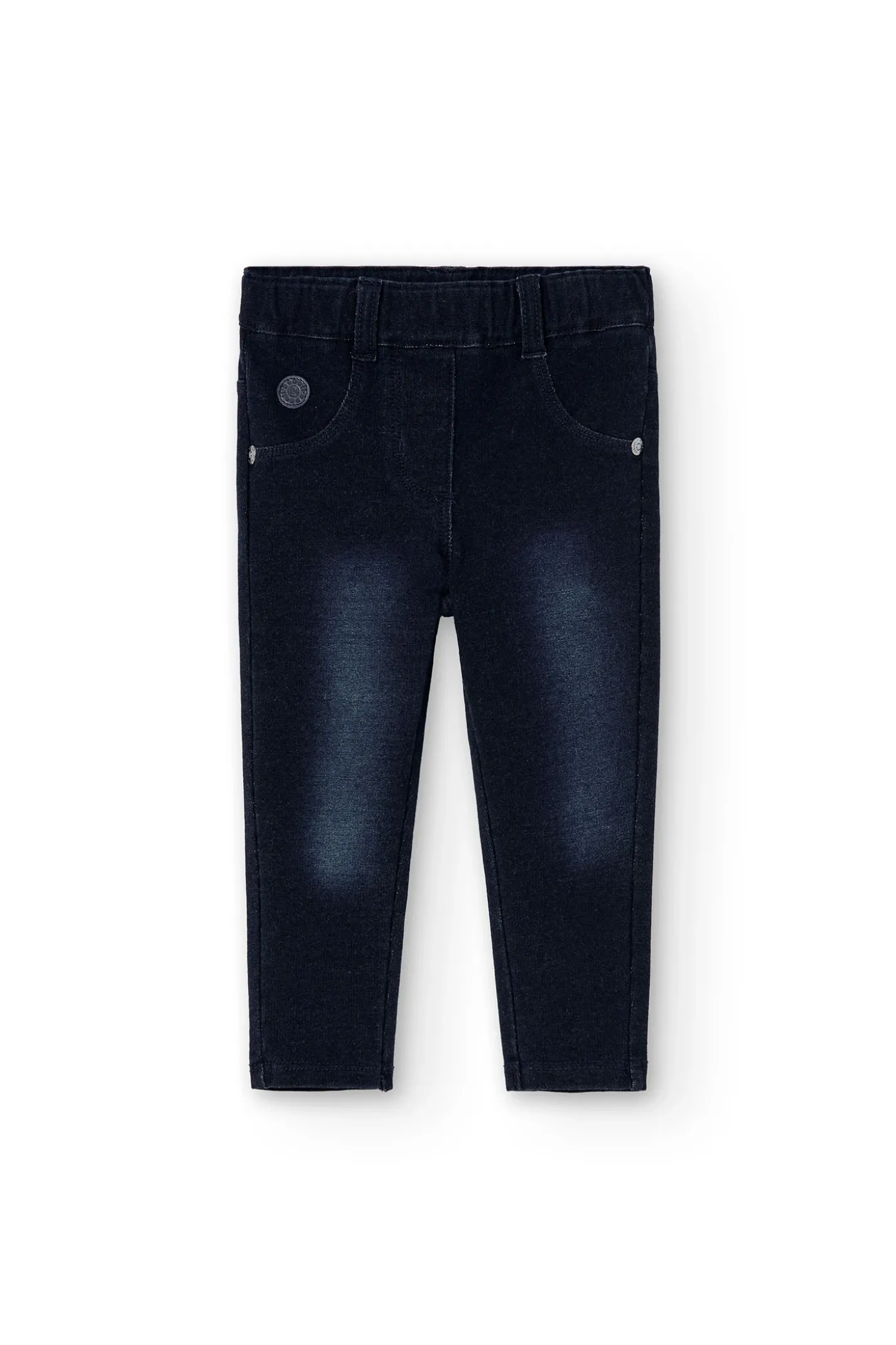 Pantaloni felpati denim per bimba