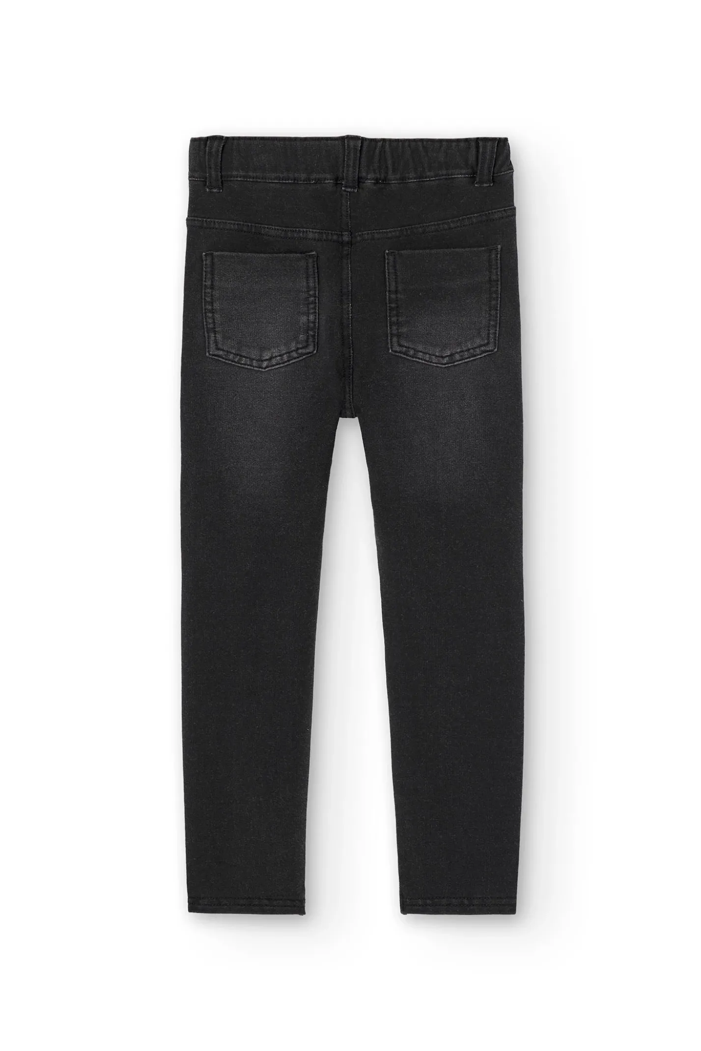 Pantaloni felpati denim per ragazza