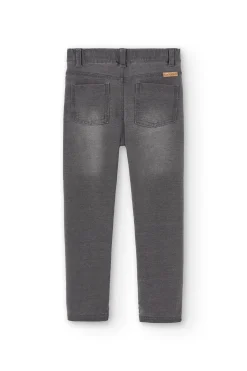 Pantaloni felpati denim per ragazza