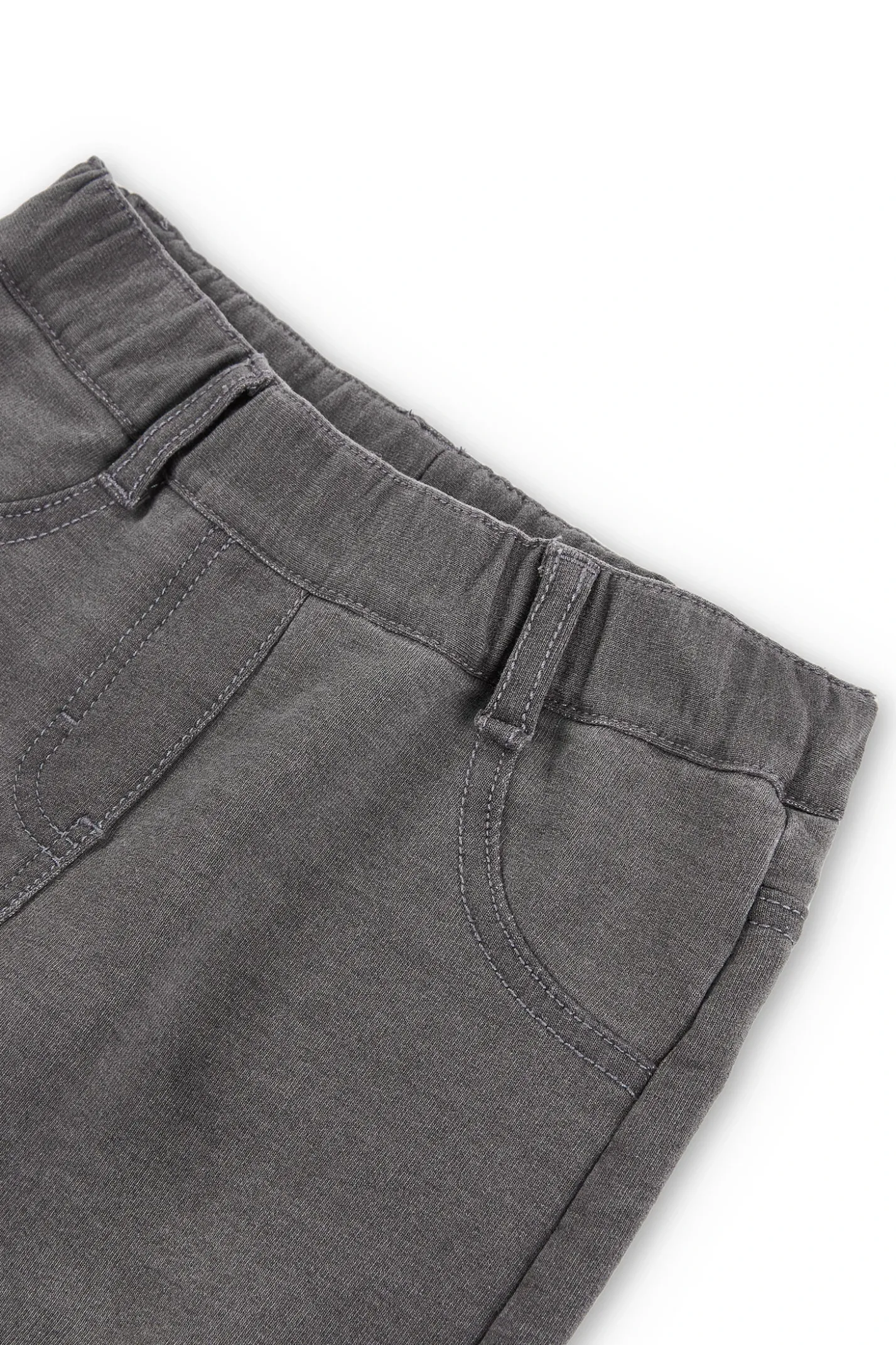 Pantaloni felpati denim per ragazza