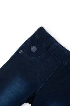 Pantaloni felpati denim per bimba