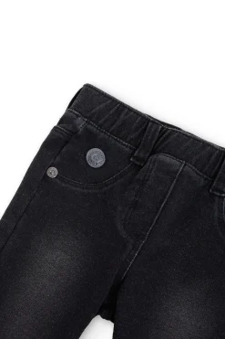 Pantaloni felpati denim per bimba