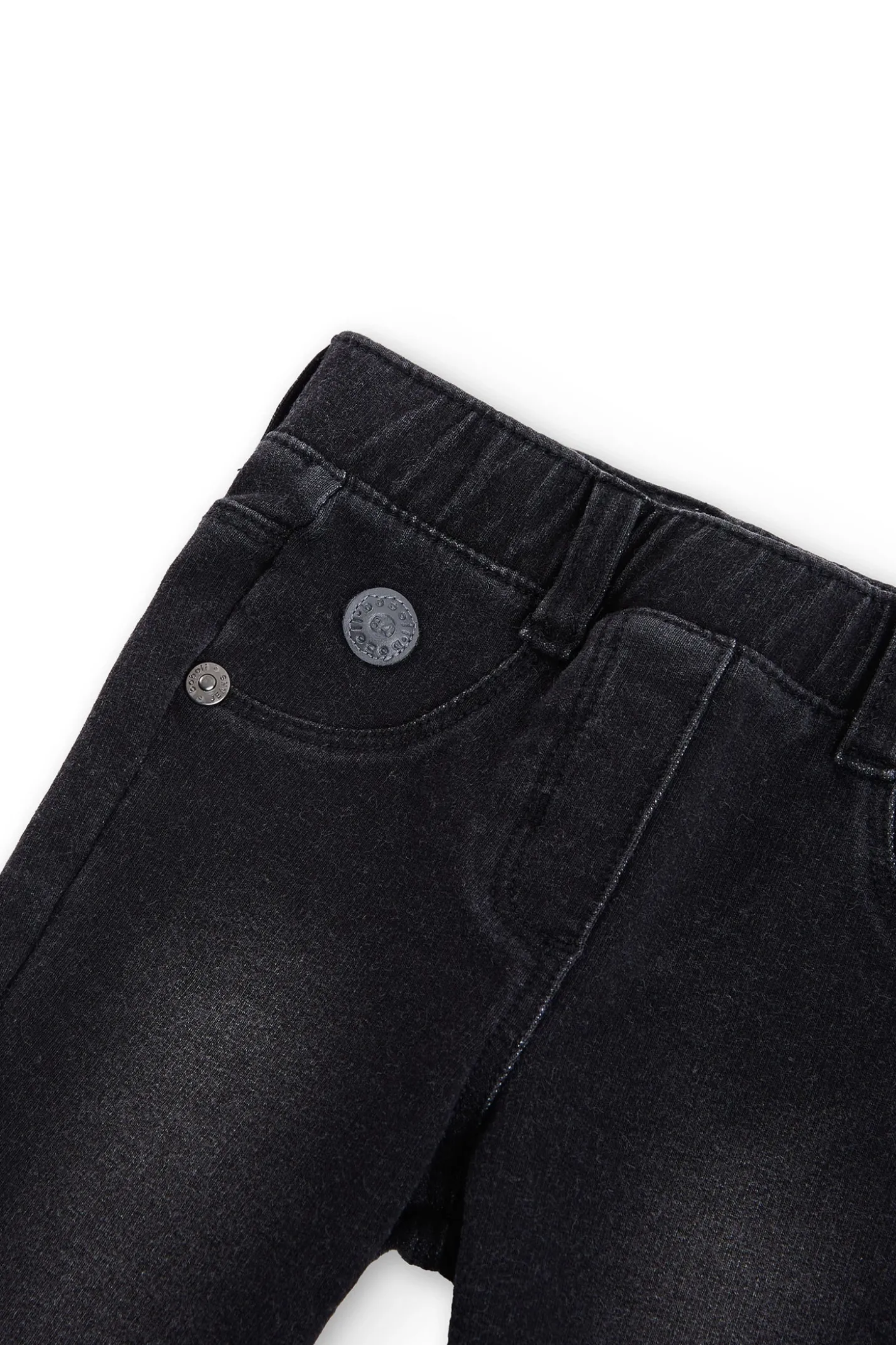 Pantaloni felpati denim per bimba