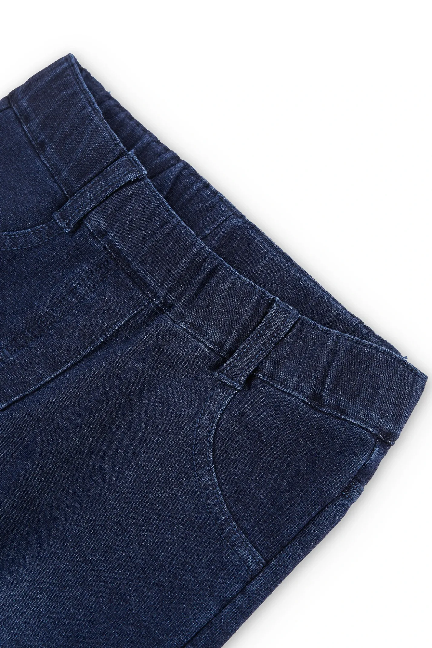 Pantaloni felpati denim per ragazza