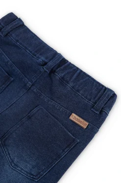 Pantaloni felpati denim per ragazza