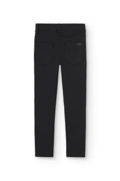 Pantaloni felpati elasticizzati