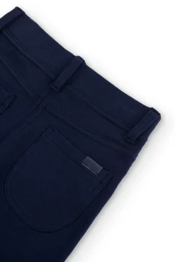 Pantaloni felpati elasticizzati