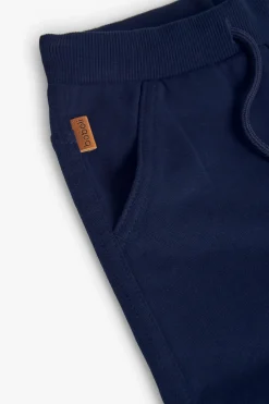 Pantaloni in felpa da bambino in blu marino