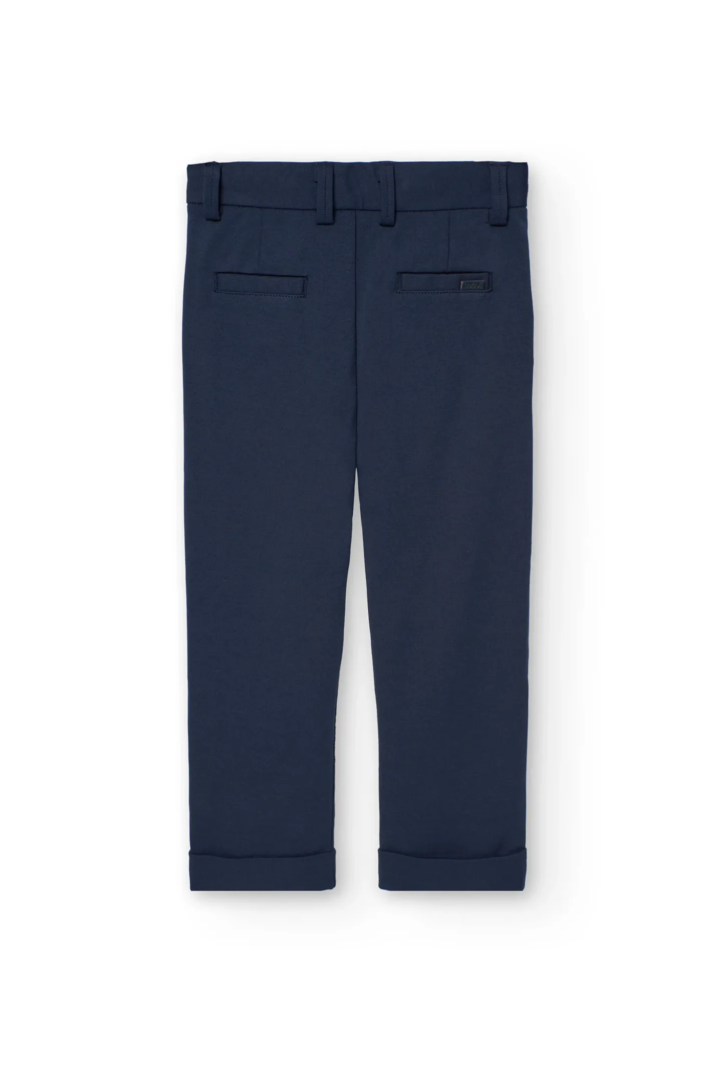 Pantaloni in maglia per bambino di colore blu navy