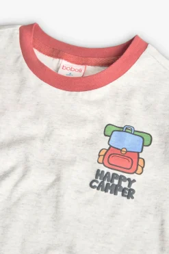 Pigiama in maglia per bambino con stampa