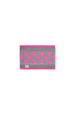 Sciarpa tricot pois per ragazza
