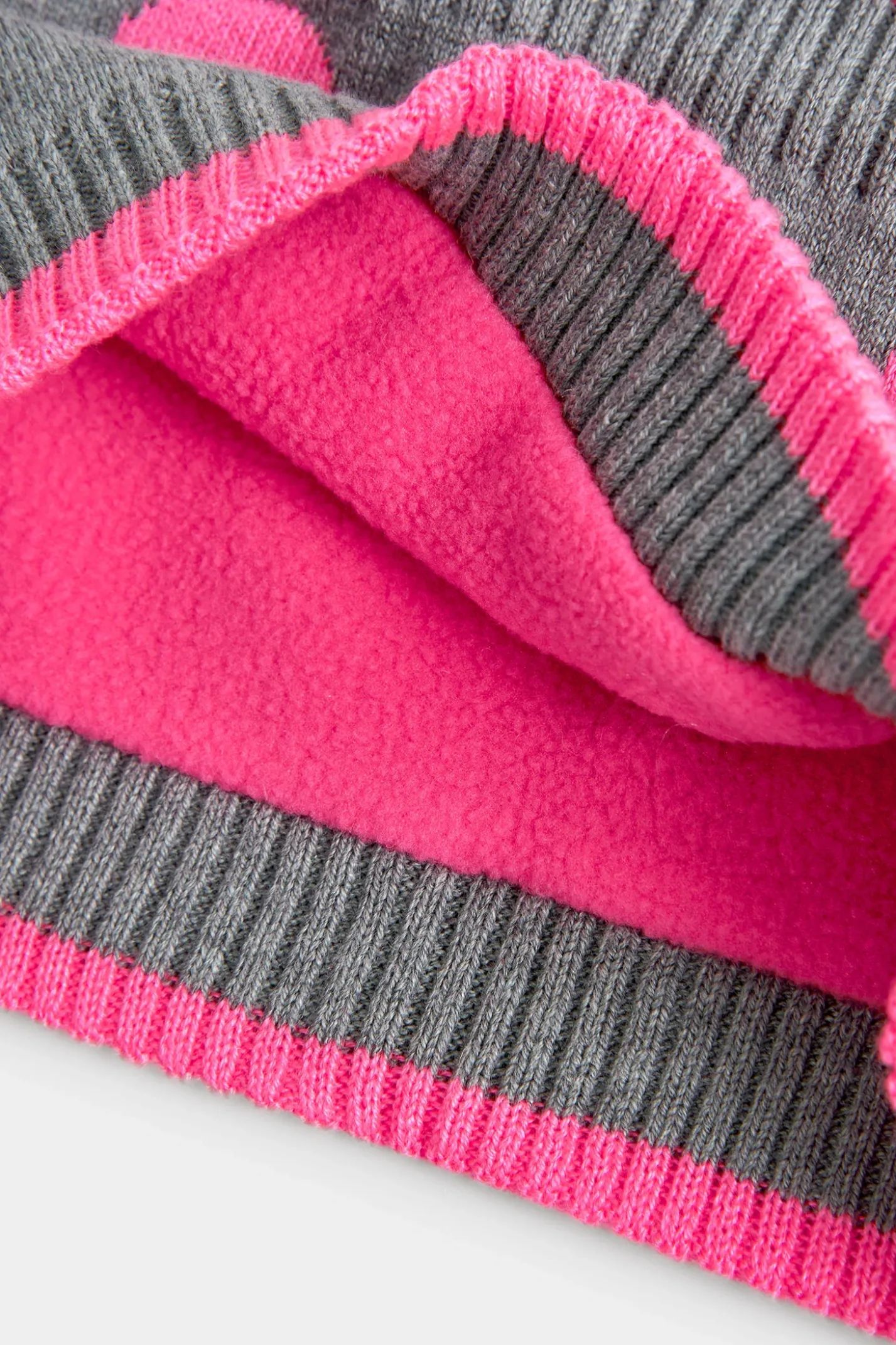 Sciarpa tricot pois per ragazza