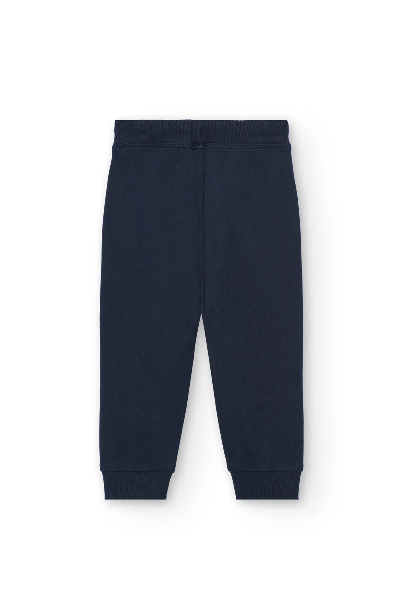 Set di felpa e pantalone in maglia per neonato di colore giallo