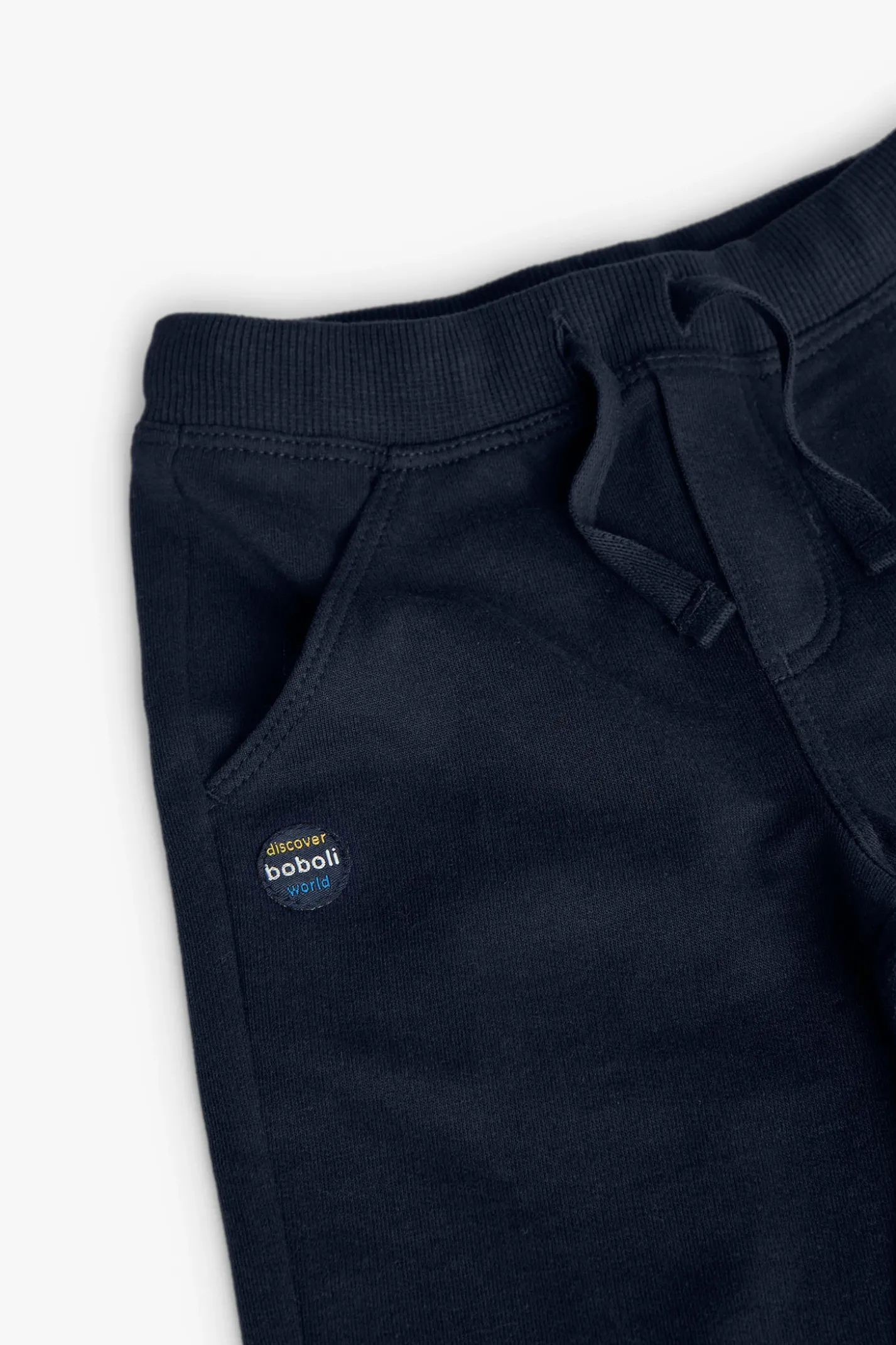Set di felpa e pantalone in maglia per neonato di colore giallo