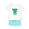 Set di maglia combinato per neonato in bianco con design di Koala.