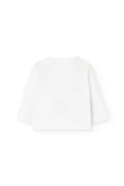 Set di maglieria per neonato in colore bianco
