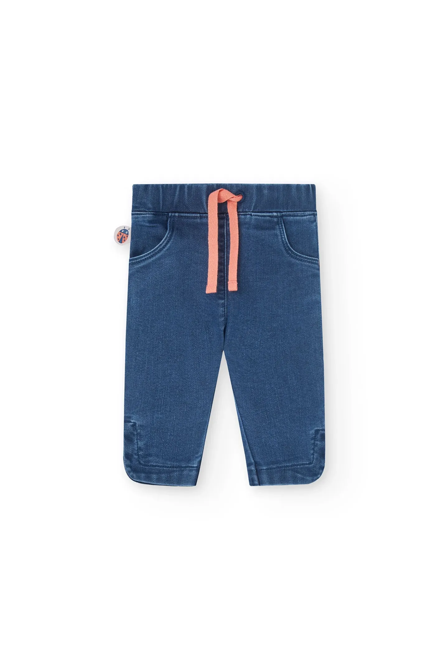 Set di maglietta e pantaloni in maglia per neonata di colore rosa