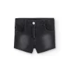 Short felpa denim per ragazza