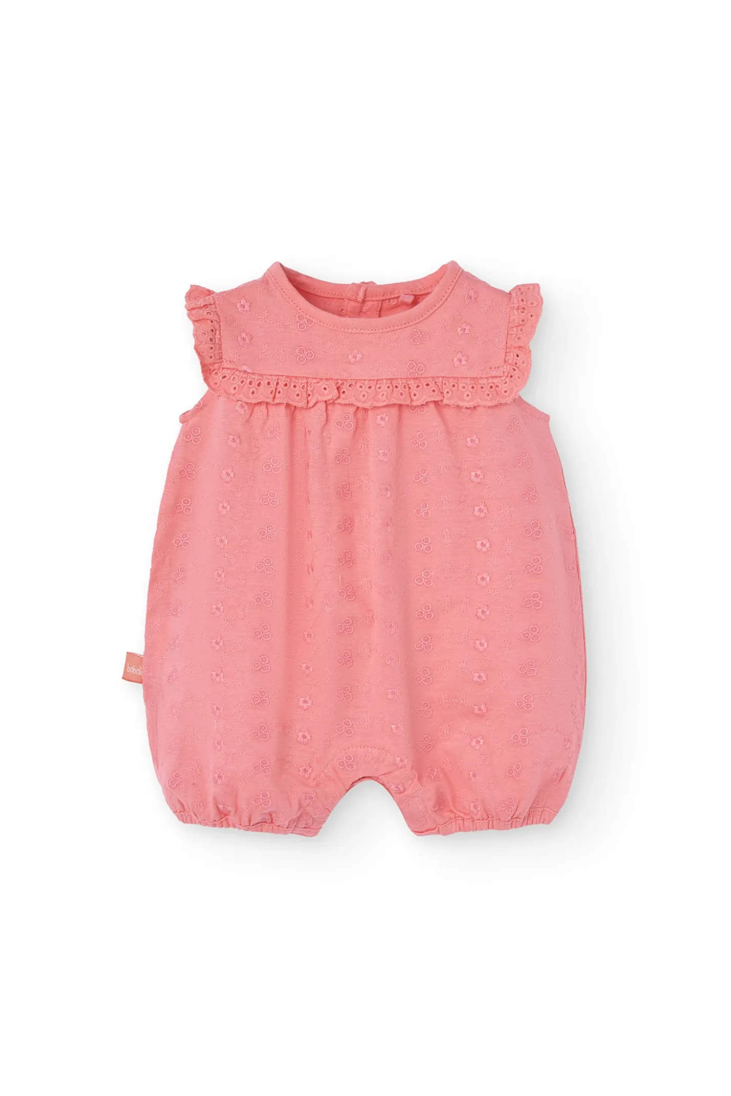 Tutina in popeline rosa per neonata.