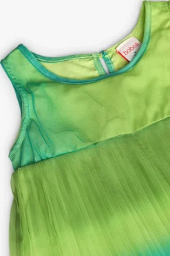 Vestito di tulle per bambina di colore verde