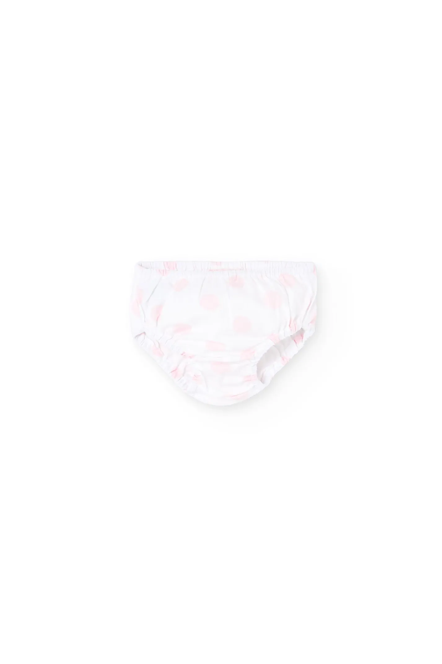 Vestito in maglia per neonata di colore rosa