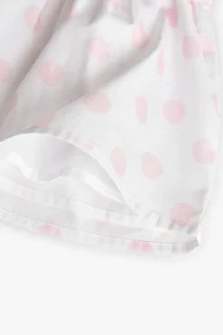 Vestito in maglia per neonata di colore rosa