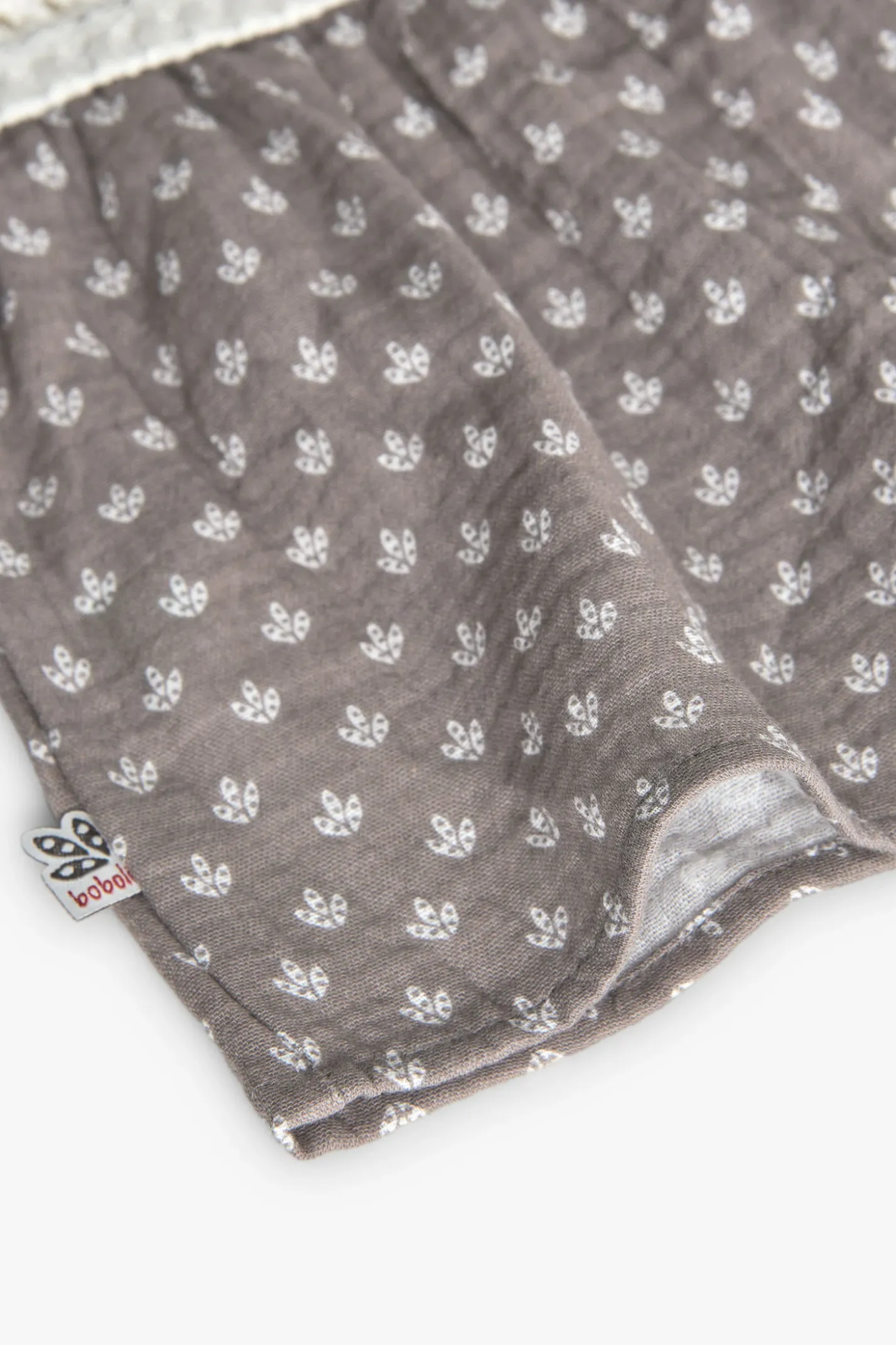 Vestito in maglia tricot per neonata di colore bianco